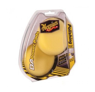 Meguiars Power Pads Polishing 4'' for Dual Action Polisher, Set of 2 Pieces